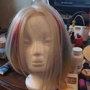Multicolor Women's Wig